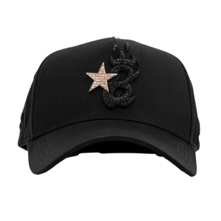 Barbas Hats B Star Rose Gold