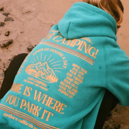 Dandy Car Camping Luxe Oversized Comfort Hoodie