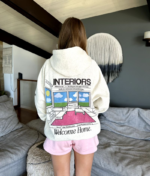 Dandy Interiors Luxury Oversized Hoodie in Gray