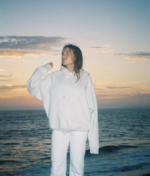Enjoy the Moment Dandy Oversized Hoodie Lux Heather Gray
