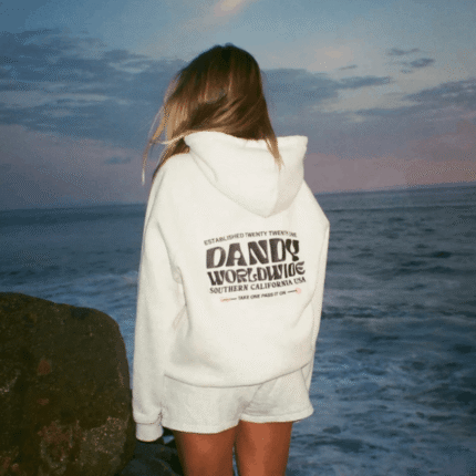 Heart on My Sleeve Oversized Lux Hoodie in Heather Gray