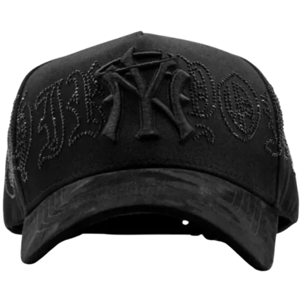 NY Crystals Black Thirty One Hat