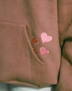Quality Time Oversized Lux Hoodie in Light Brown